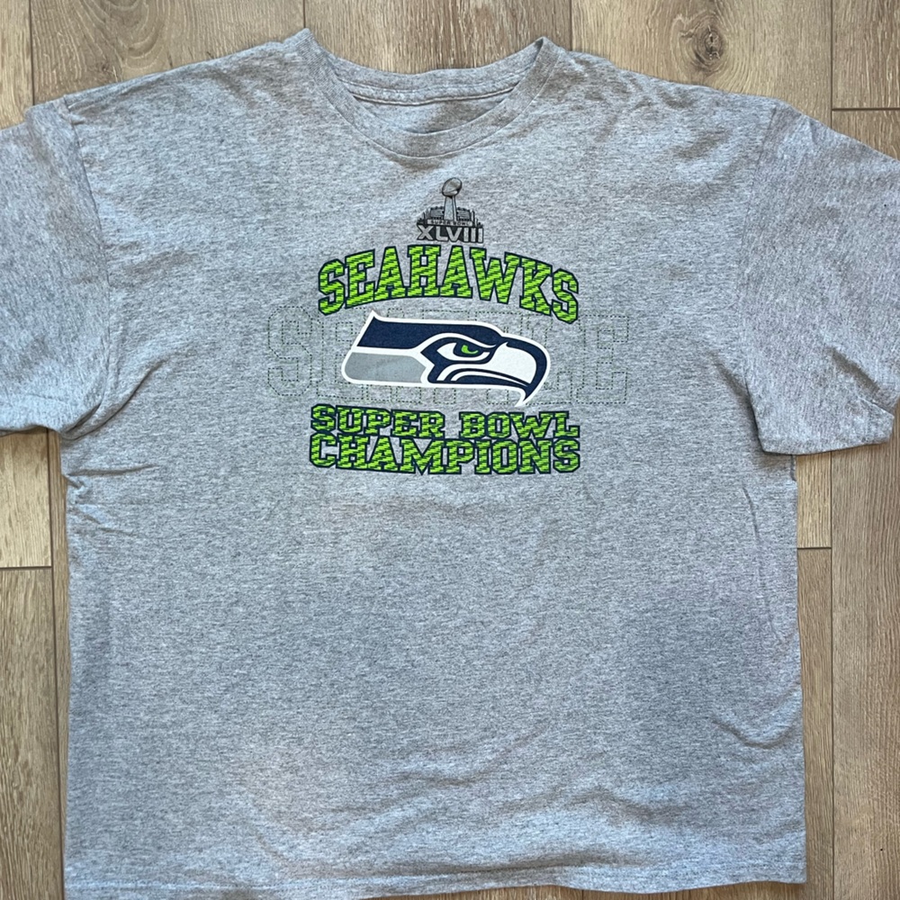 Vintage Seahawks Super bowl Tee